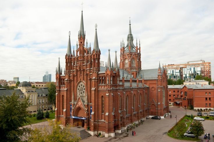 Католические храмы москвы фото Moscow Architecture, Cathedral, Cologne cathedral