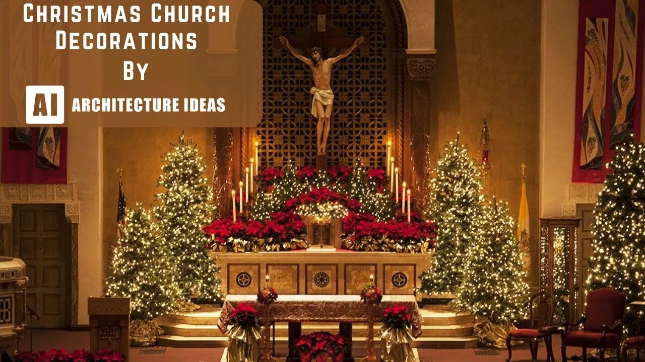 Католическое рождество картинки Christmas Church Decoration Ideas 2020 Christmas Decoration - YouTube