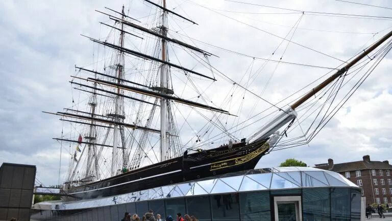 Катти сарк пролетарская площадь 2 фото "Cutty Sark", в новата му роля на музеен експонат Impressio.dir.bg