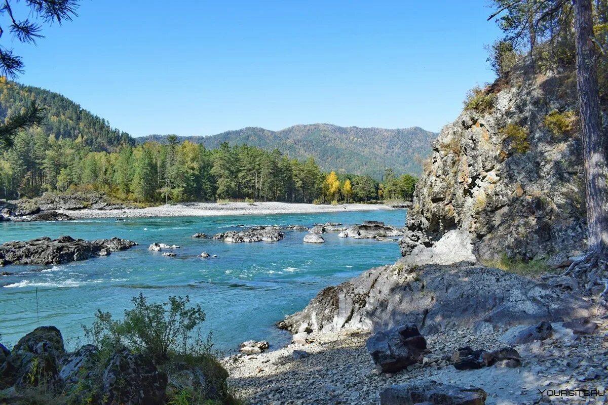 Катунь алтайский край фото Новые локации на Алтае: остров Патмос и курорт Манжерок (Горно-Алтайск), 48 часо