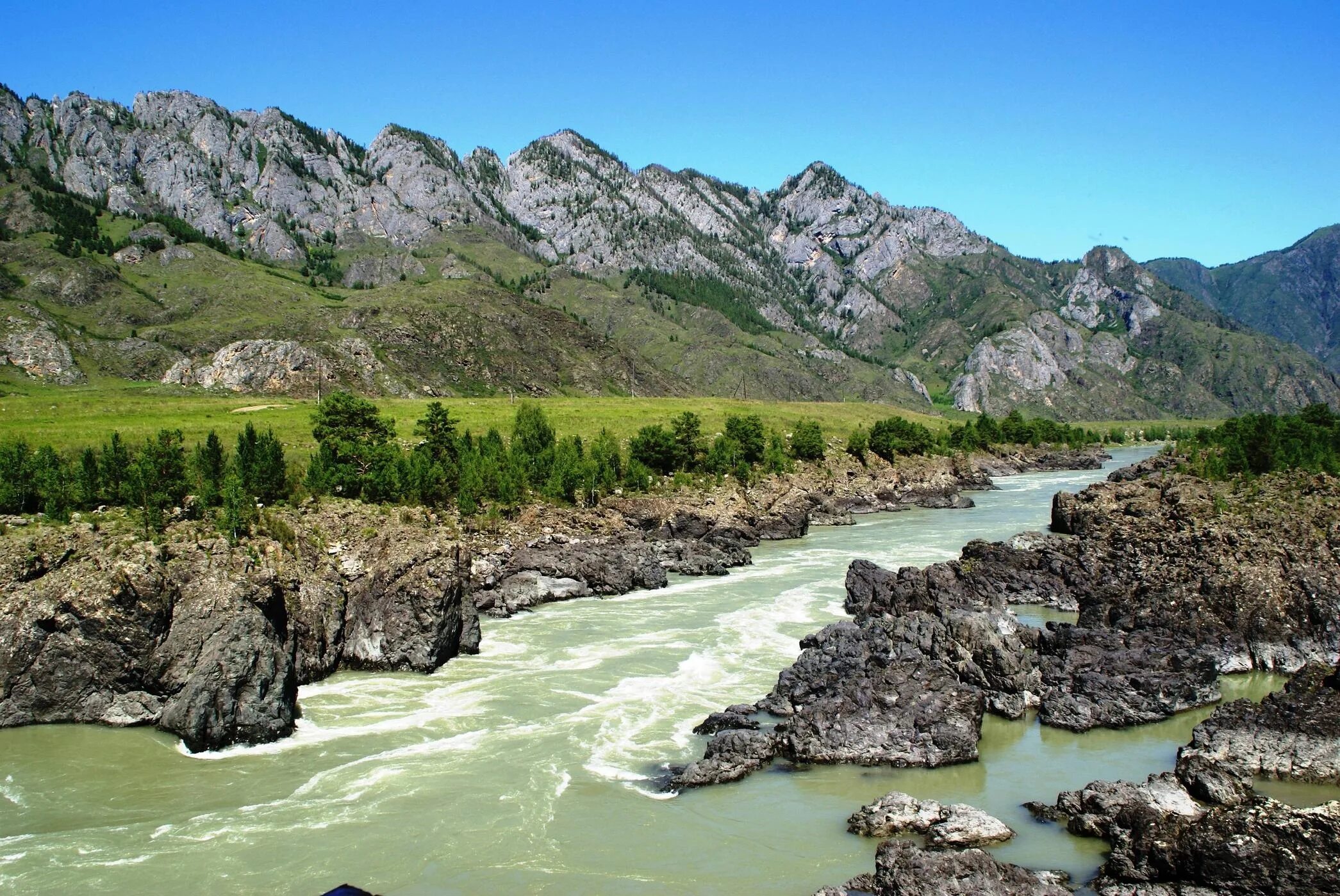 Катунь алтайский край фото Берегу реки катунь