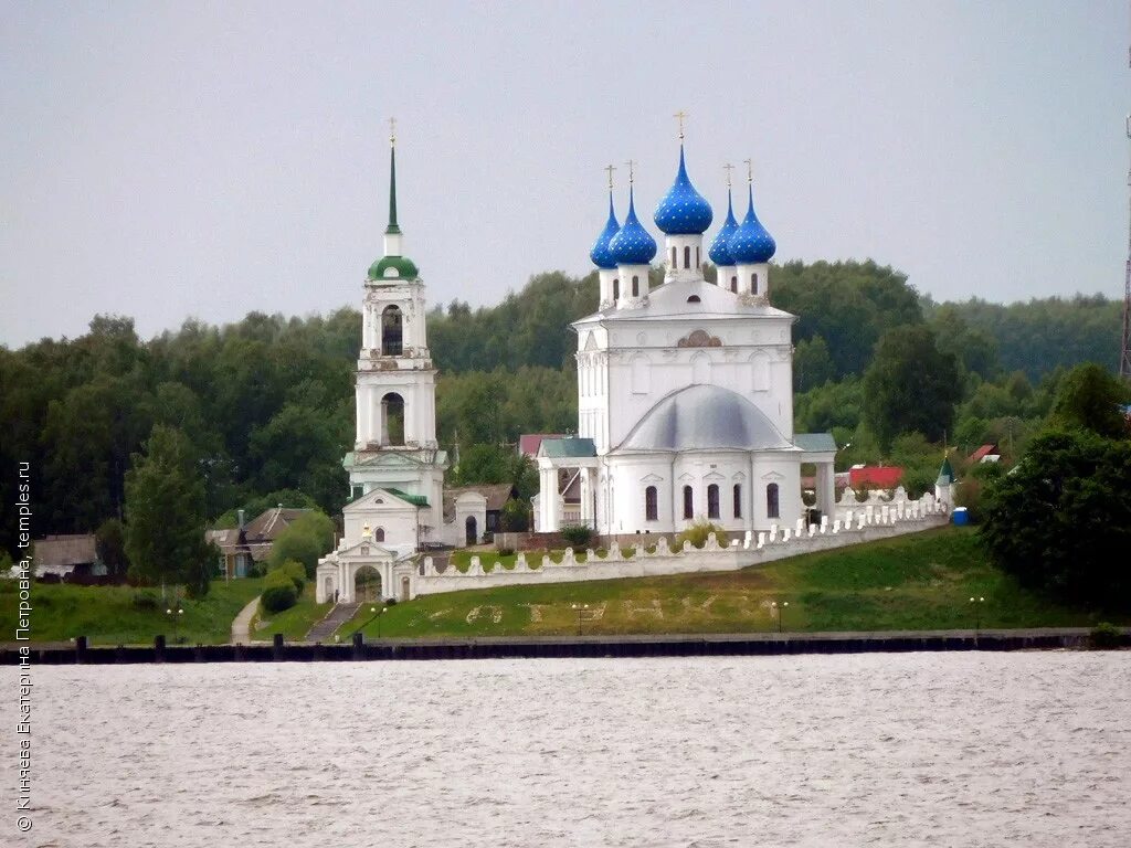 Катунки нижегородская область фото Нижегородская область Чкаловский район Катунки Церковь Рождества Пресвятой Богор