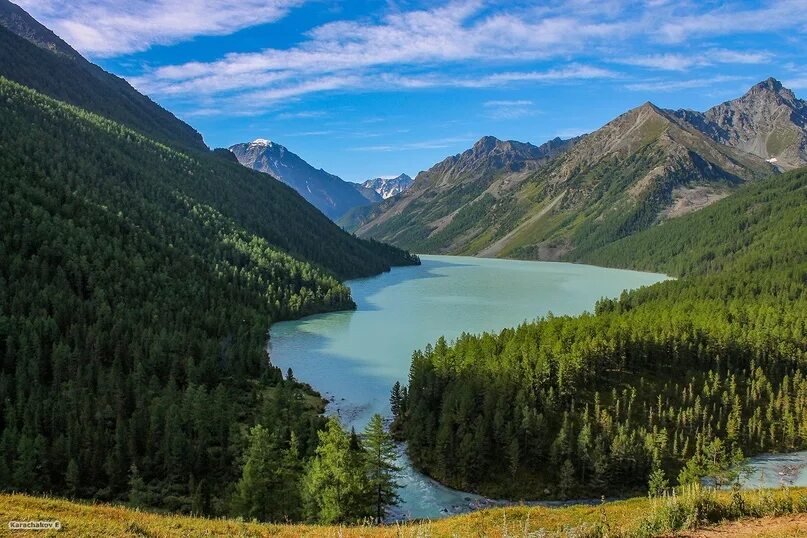 Катунский заповедник фото Кучерлинское озеро, Катунский хребет. Горный Алтай. 2023 В горах Сибири: походы 