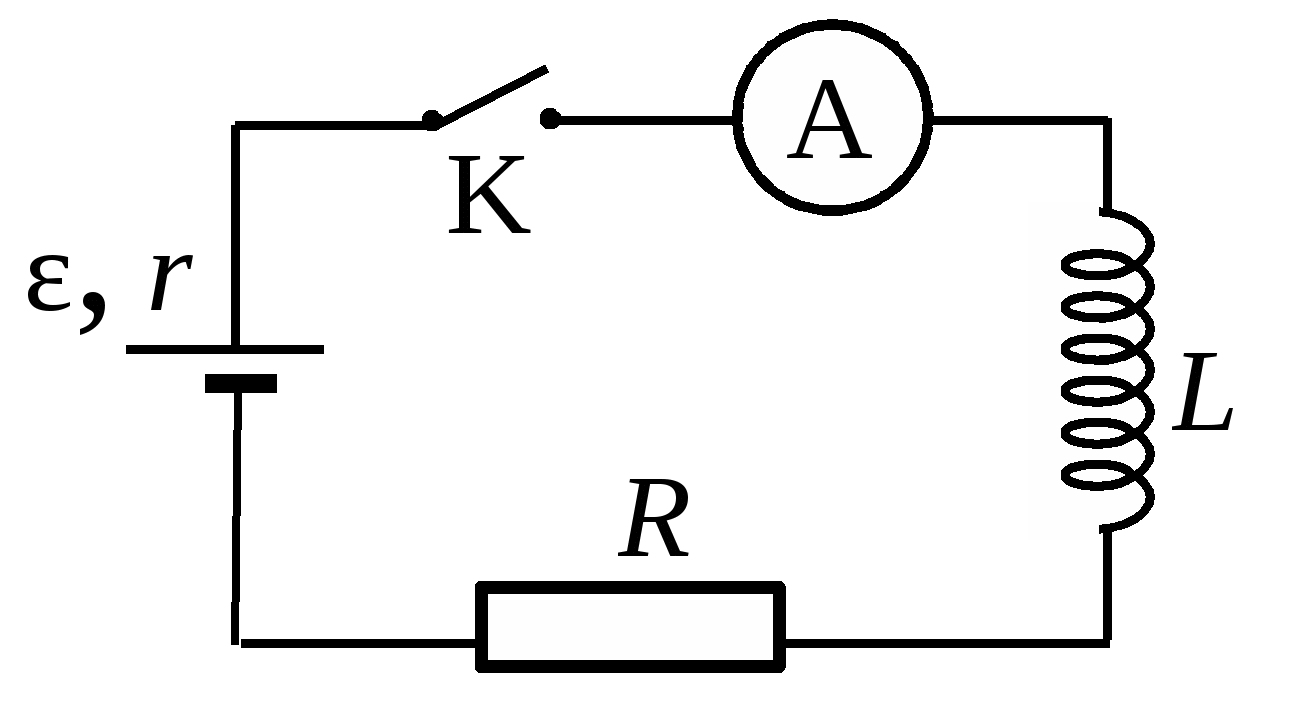Катушка в схеме электрической цепи Схема цепи электрического тока