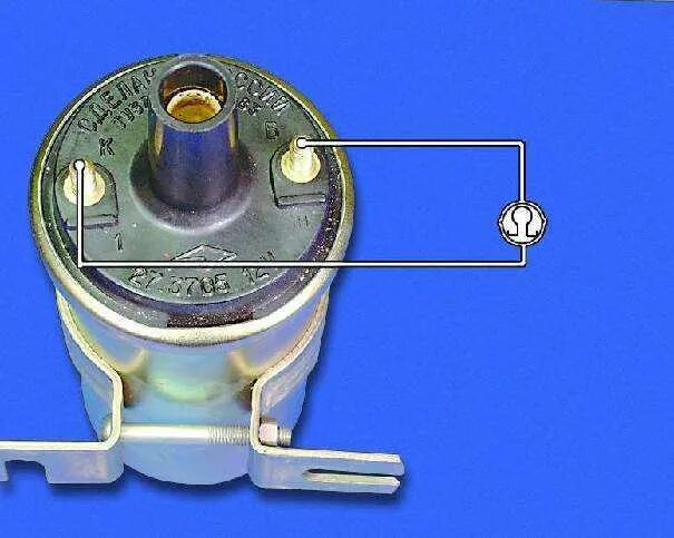 Катушка ваз 2109 подключение Ремонт ВАЗ 2108 (Лада Самара) : Проверка катушки зажигания