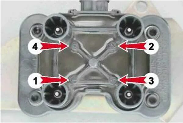 Катушка зажигания 16 клапанов подключение Меняем изношенную катушку зажигания на автомобидях ЛАДА
