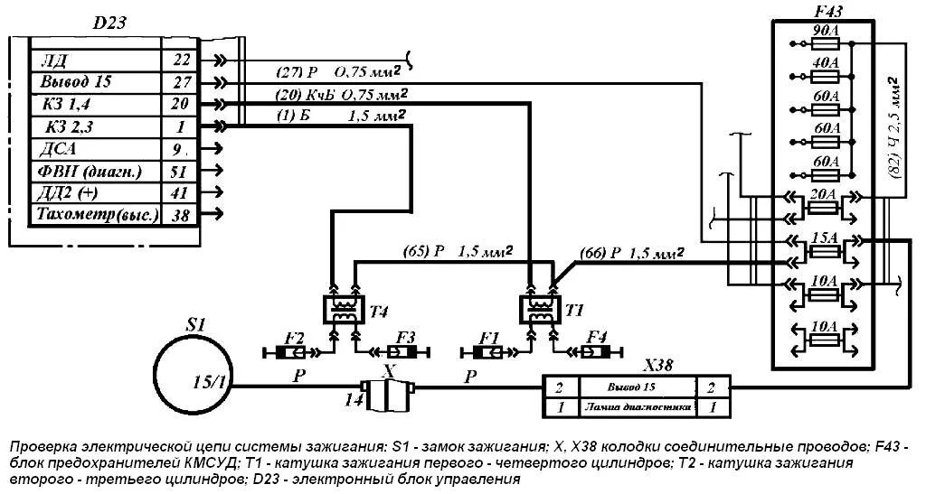 Катушка зажигания 406 схема подключения Двигатель ЗМЗ-405, ЗМЗ-406 не запускается