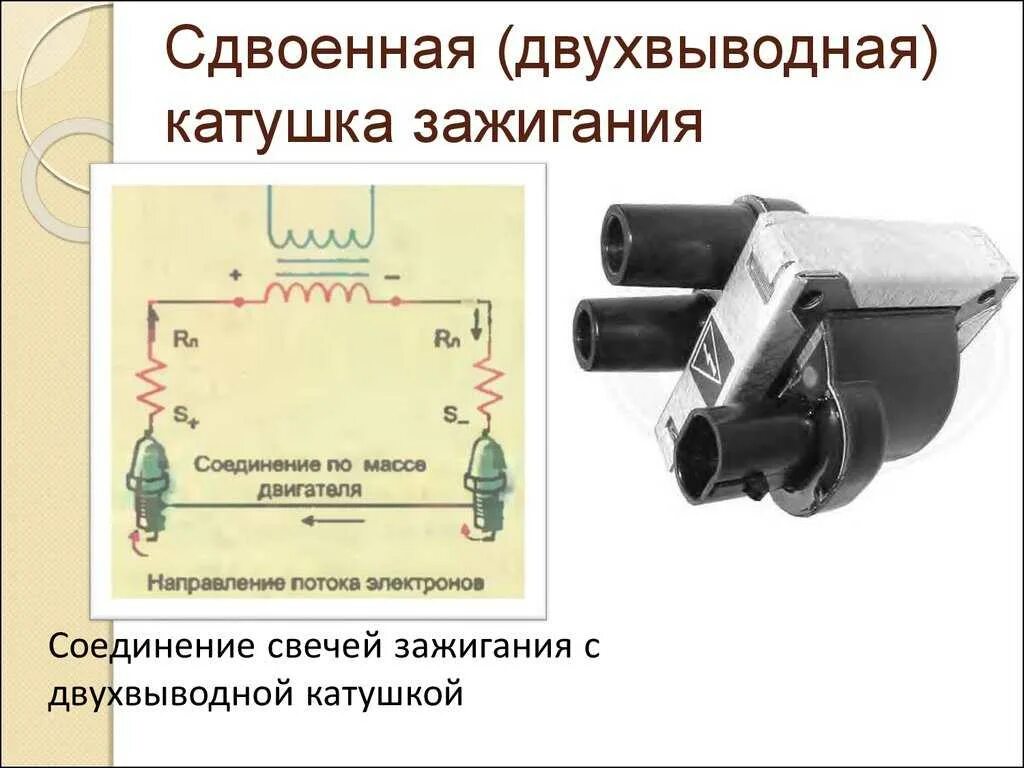 Катушка зажигания 406.3705 схема подключения Картинки ПАРАМЕТРЫ КАТУШКИ ЗАЖИГАНИЯ