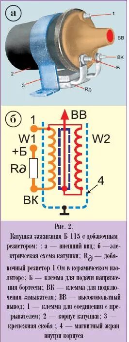 Катушка зажигания б1 гост 3940 51 подключение Генератор Расаветра - Страница 217 - strannik-2