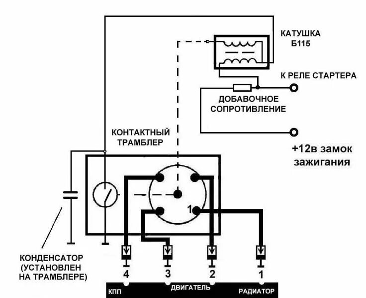 Катушка зажигания б116 02 подключение Все о классическом зажигании на УАЗ (контактное, бесконтактное, с ДХ.) - uazbuka