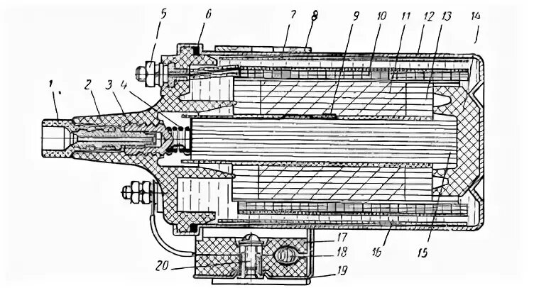 Катушка зажигания газ 52 подключение Система зажигания ГАЗ-52