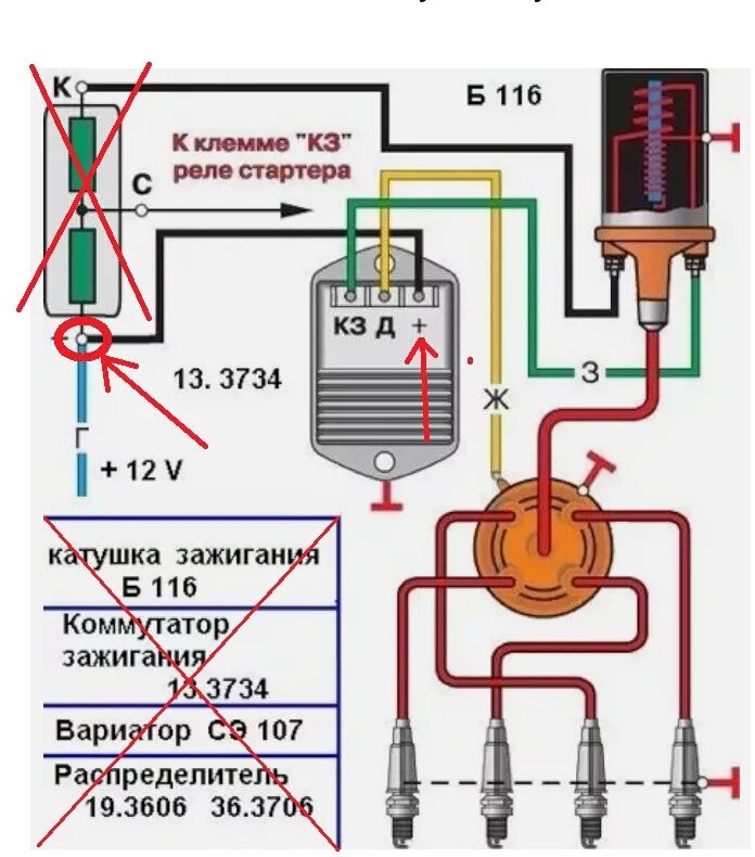 Катушка зажигания газ схема подключения Подводное зажигание на уаз (часть 1). Схемы, инструкции, каталожные номера детал