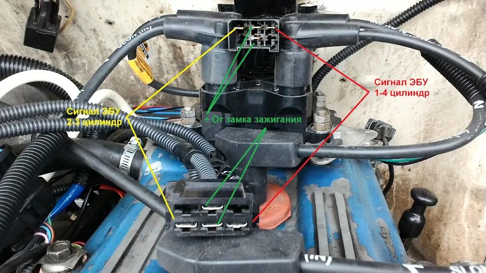Катушка зажигания газель 4216 порядок подключения проводов Катушка зажигания УМЗ-4216 EURO 3 - ГАЗ Газель, 2,3 л, 2000 года тюнинг DRIVE2