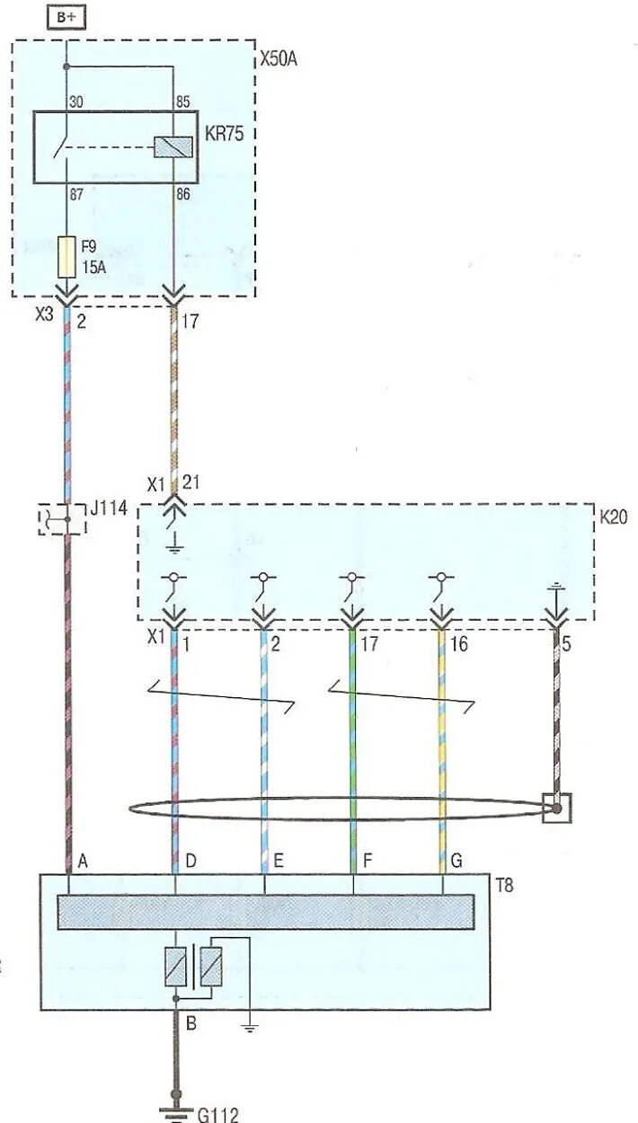 Катушка зажигания шевроле схема подключения Scheme 20. Ignition system (Chevrolet Cruze 1 2008-2016: Electrical equipment: E