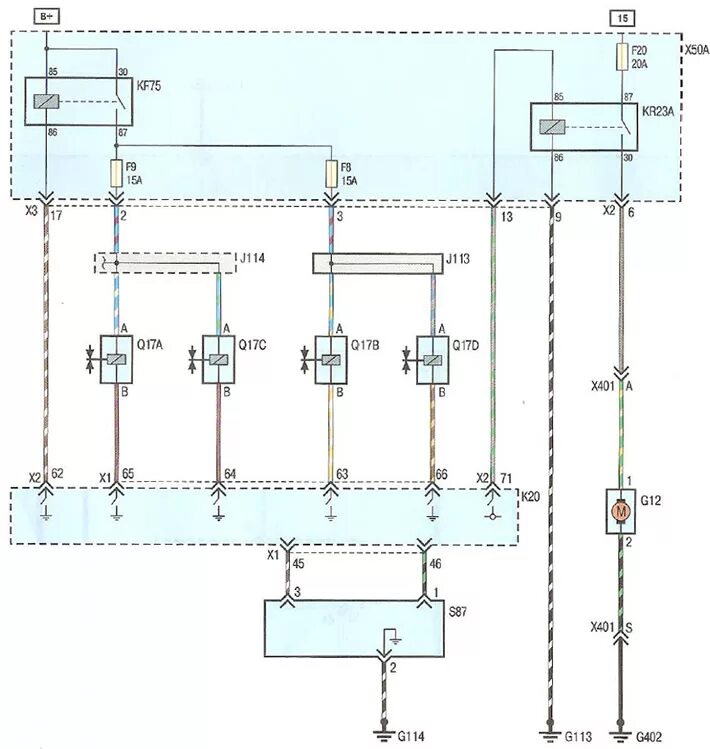 Катушка зажигания шевроле схема подключения Scheme 25. Engine power system (Chevrolet Cruze 1 2008-2016: Electrical equipmen