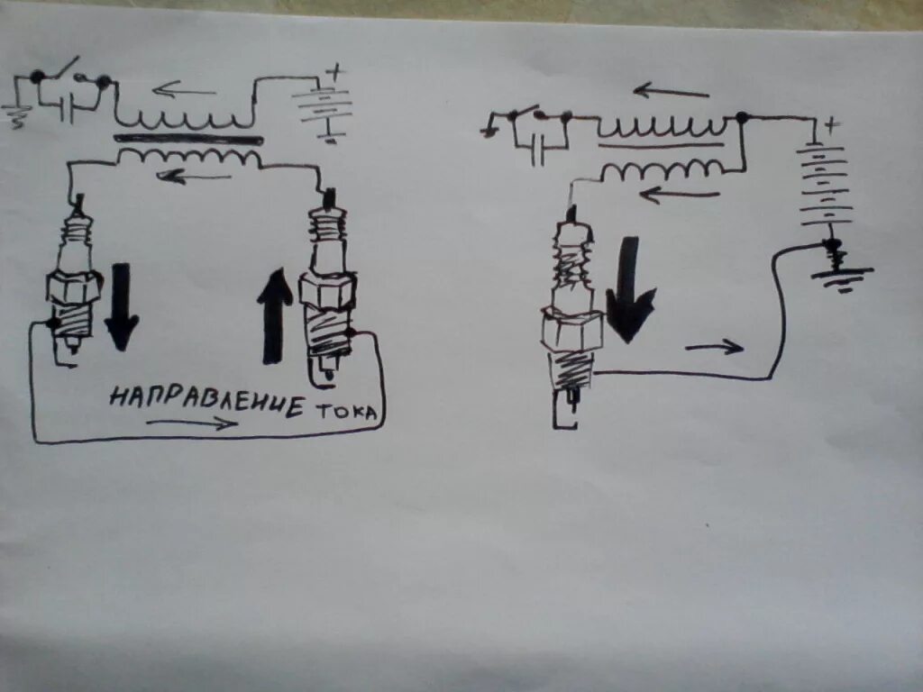 Катушка зажигания своими руками схема Две катушки ваз 2108 OPPOZIT.RU мотоциклы Урал, Днепр, BMW оппозитный форум, рем
