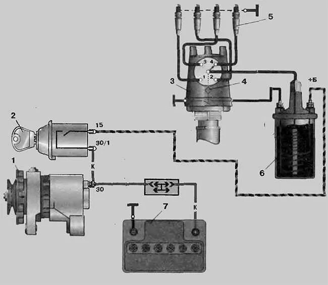 Катушка зажигания уаз 469 схема подключения Нет напряжения на катушке зажигания на ваз - фото - АвтоМастер Инфо