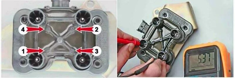 Катушка зажигания ваз порядок подключения ВАЗ 2114: замена катушки зажигания (модуля) - с фото и видео