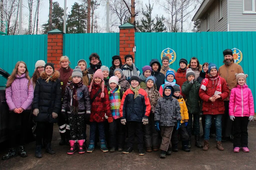 Катюшин садик 14 село трубино фото Ученики воскресной школы Сергиевского храма села Трубино в поисково-спасательном