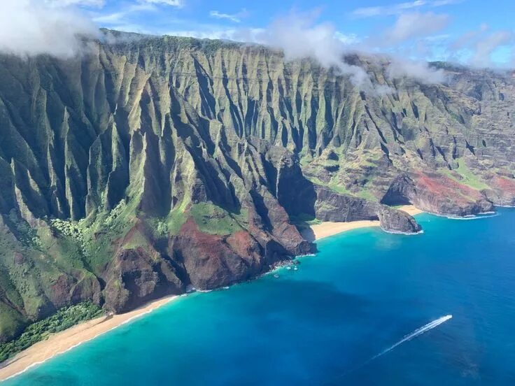 Кауаи остров фото Took a helicopter tour in Kauai this morning. This might be the best picture I’v