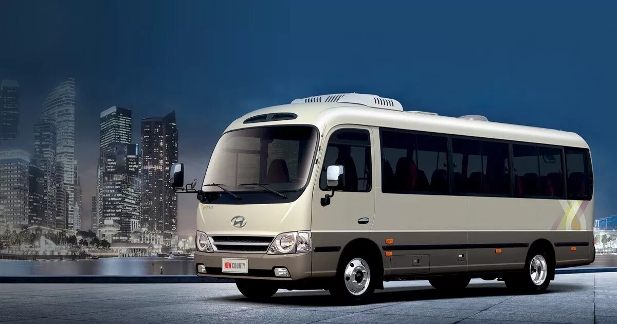 Каунти автобус фото County Hyundai Commercial Vehicle