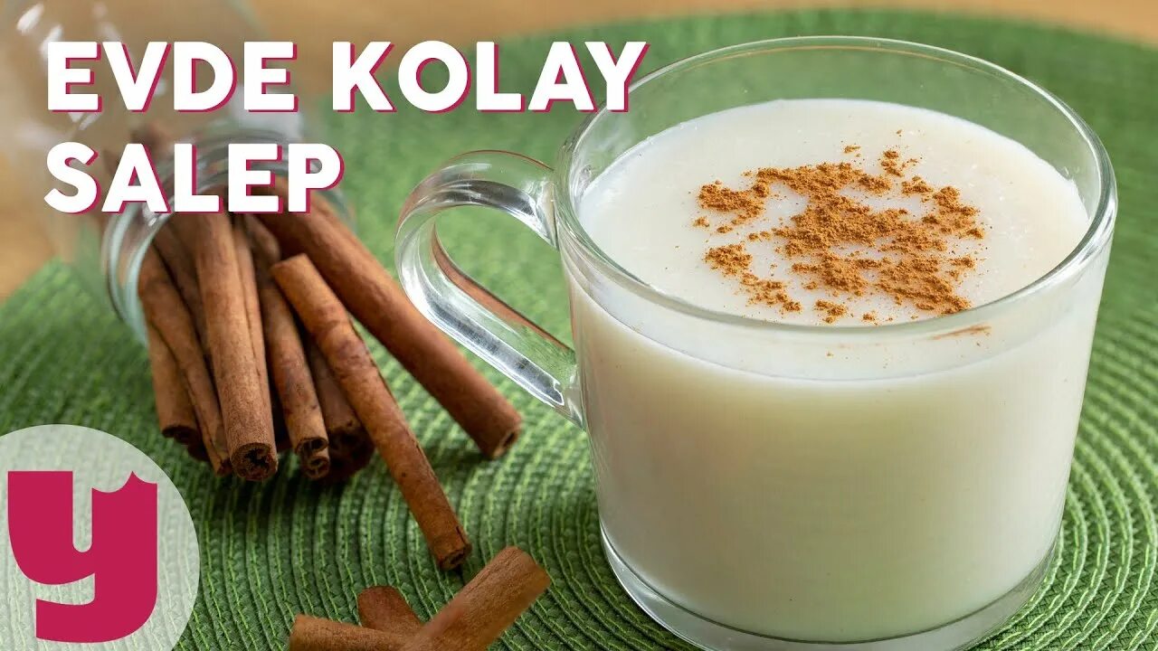Кефир с корицей фото Evde Kolay Salep Tarifi - Pratik Tarifler Yemek.com - YouTube