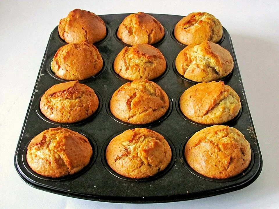 Кекс в духовке фото Grundrezept Muffins von Alexandra71 Chefkoch Rezepte, Grundrezept, Kochen und ba