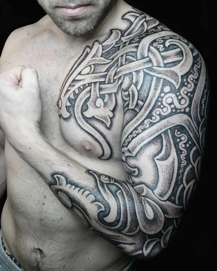 Кельтская тату фото Celtic, Viking, and Nordic Tattoos by Sean Parry - Sacred Knot Tattoo Norse tatt