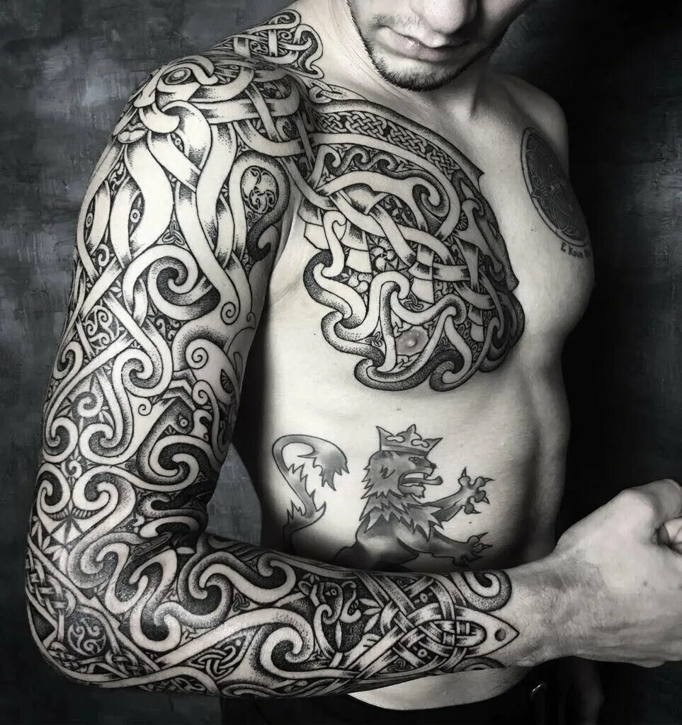 Кельтские узоры тату для мужчин фото Brutal Body Club, tattoo studio, Polatsk, Oktyabrskaya ulitsa, 67 - Yandex Maps