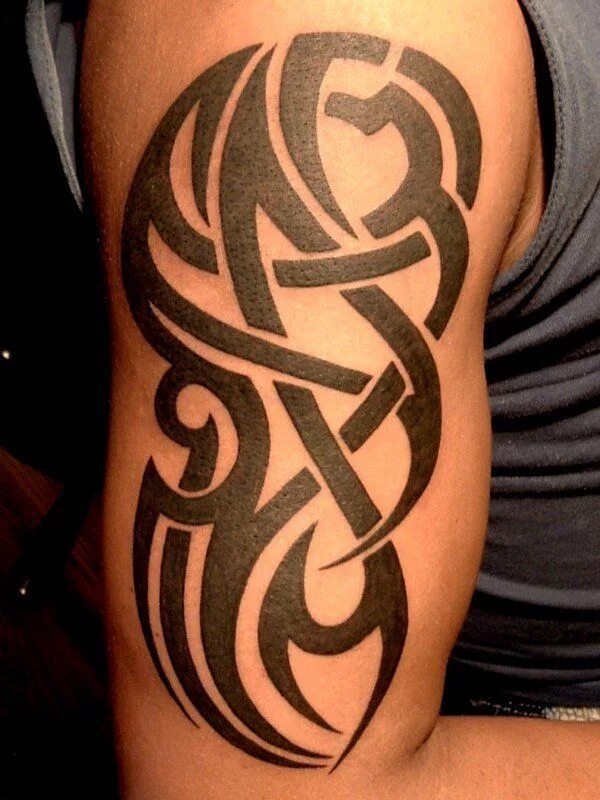 Кельтские узоры тату для мужчин фото 30 Awesome Taurus Tattoos Cuded Cool tribal tattoos, Tribal arm tattoos, Taurus 