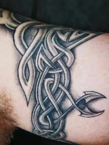 Кельтские узоры тату для мужчин фото Celtic Warrior Band Tattoo Designs Large armband tattoo Arm band tattoo, Armband