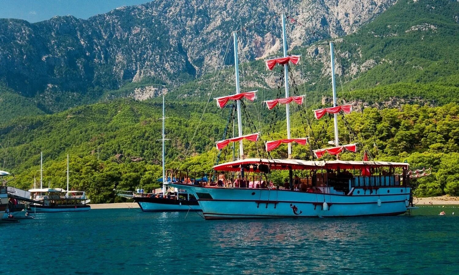 Кемер турция фото Private boat tour of Kemer from Antalya musement