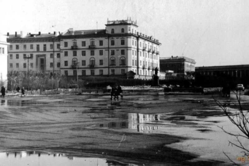 Кемерово фото 40 годов Ансамбль застройки площади им. А.С. Пушкина - Памятники Кузбасса