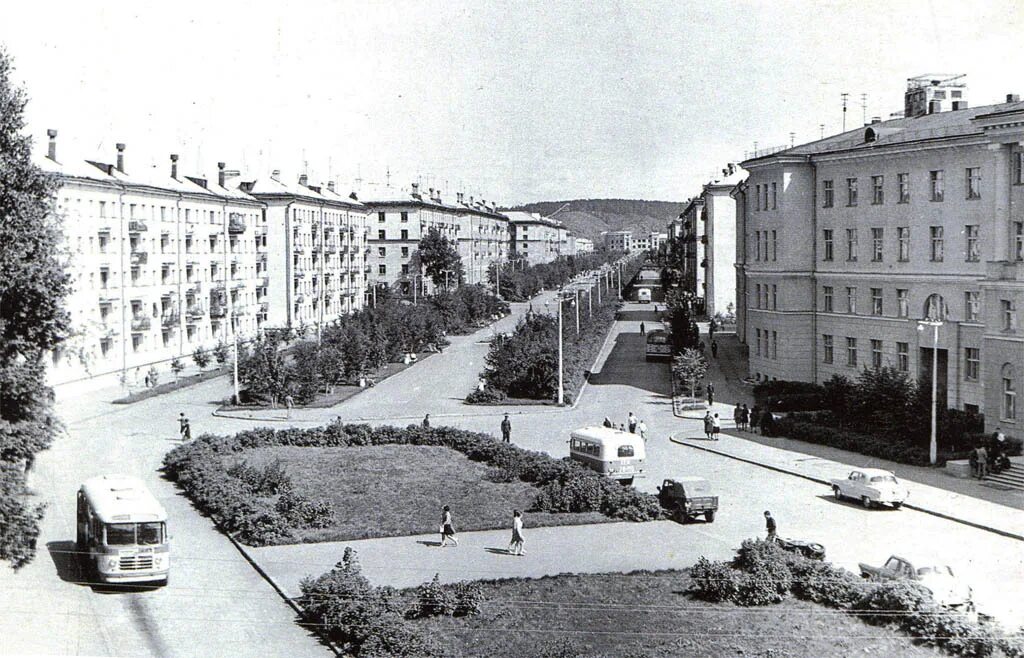 Кемерово фото 40 годов Кемеровская область - Кузбасс - Старые фотографии - Фото - Автобусный транспорт