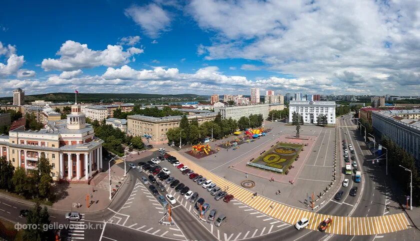 Кемерово фото сверху Фотогалерея "Прогулка по городу"