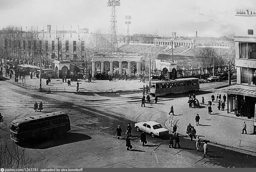 Кемерово старые фото города Стадион "Химик"