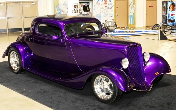 Кэнди авто фото 1933 Ford Coupe Purple car, Hot rods cars, Classic cars