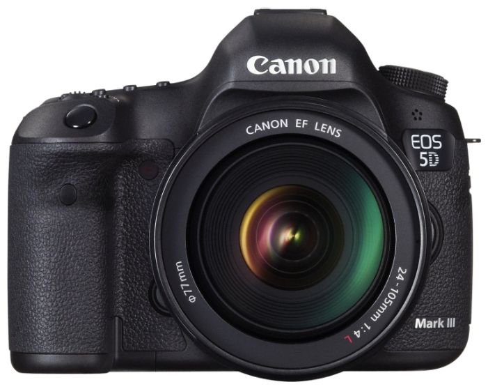 Кэнон марк 3 фото Зеркальный фотоаппарат Canon EOS 5D Mark III Kit 24-105mm f/4L IS купить в интер