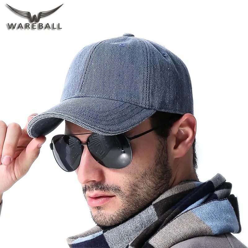 Кепка очки фото WAREBALL High Quality New Brand 2017 100% Cotton Solid Color Adjustable Baseball