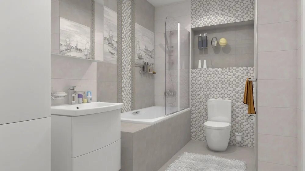 Керама марацци в интерьере фото ванных Коллекция бренда Kerama Marazzi: Город на воде Торговый Дом FLEXI