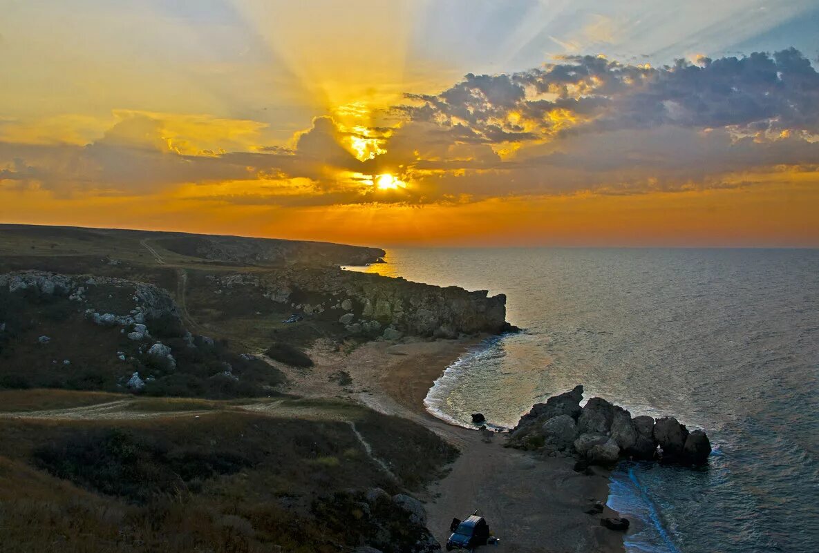 Керчь море фото "Генеральские пляжи.Крым :: Александр Березуцкий (nevant60) -" - card of the use