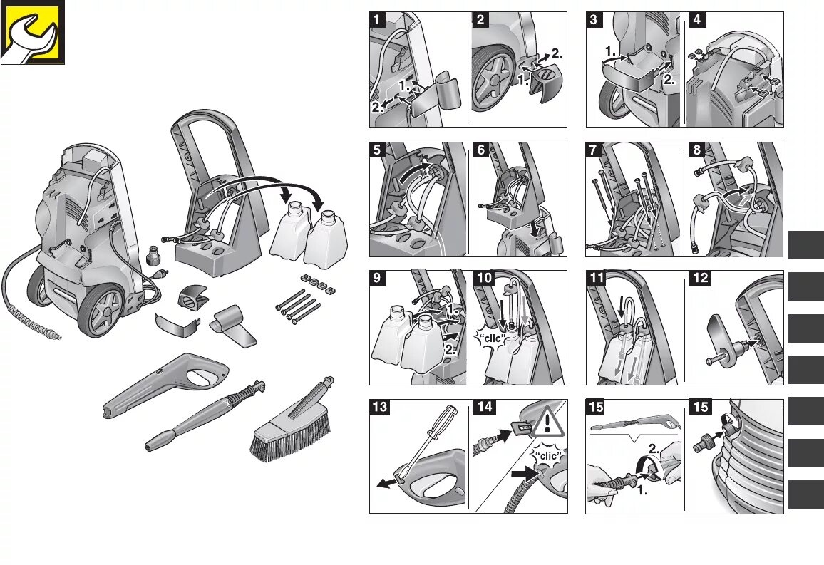 Керхер инструкция по сборке Manual Karcher k 7 85 m (page 13 of 64) (English, German, Dutch, French, Italian