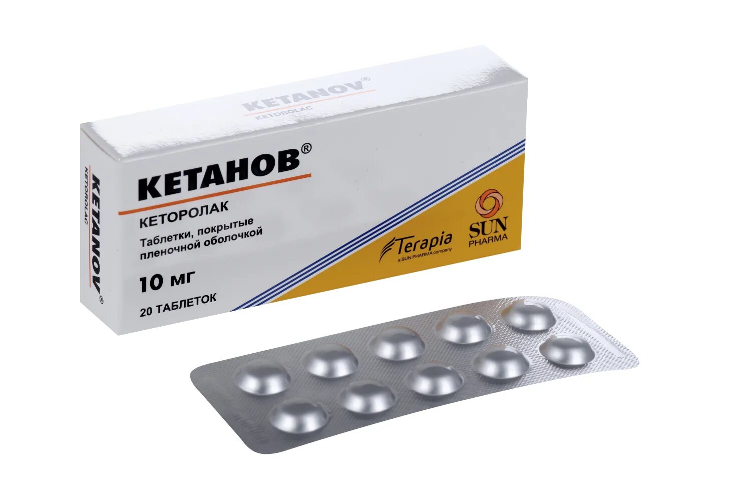 Кетанов мд таблетки фото Кетанов 10 мг, 20 шт, таблетки покрытые пленочной оболочкой - купить по цене 80 