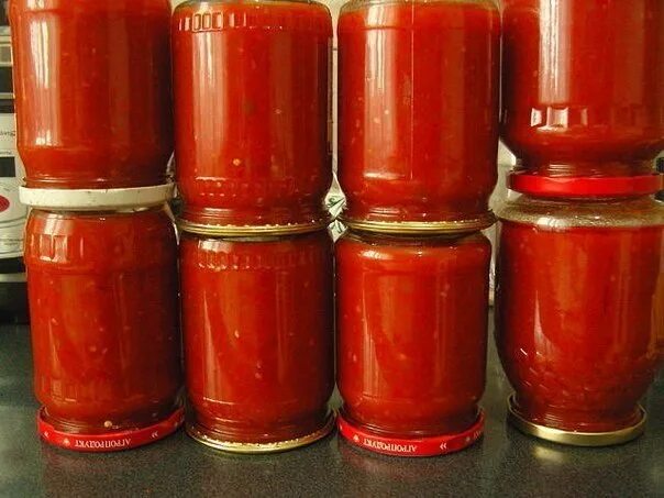 Кетчуп на зиму фото Да-да, вот такой я кетчуп варила в прошлом году, объедение! ... Коллекция Рецепт