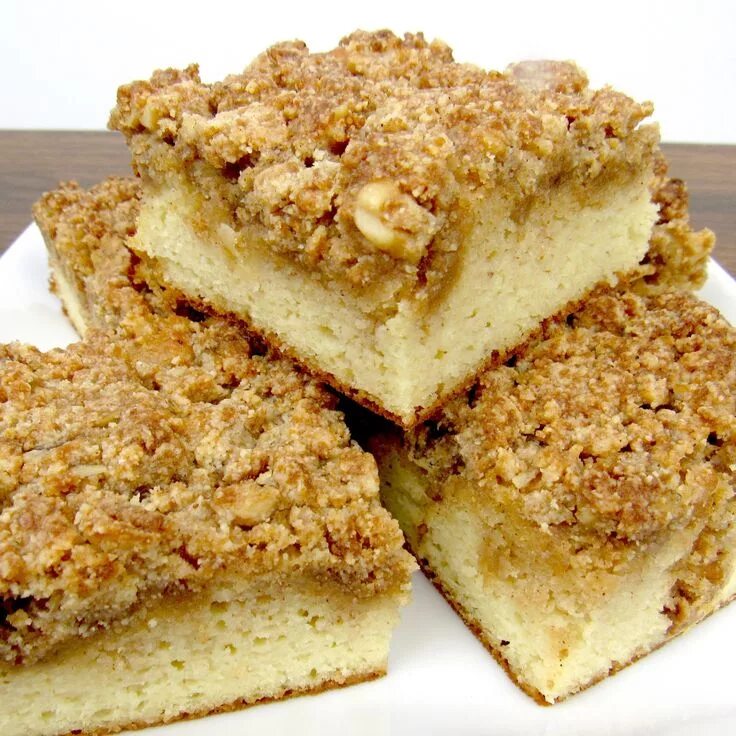Кето выпечка рецепты приготовления с фото Coffee Crumb Cake - Keto, Low Carb & Gluten Free Keto dessert recipes, Low carb 