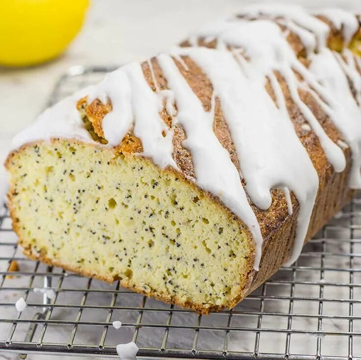 Кето выпечка рецепты приготовления с фото Keto Lemon Loaf Bread with Poppy Seeds - My Keto Kitchen Recipe Low carb recipes