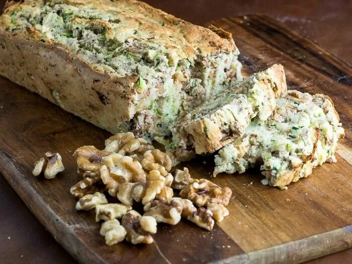 Кето выпечка рецепты приготовления с фото Zucchini & Walnut Bread (Coconut flour) Best keto bread, Keto bread, Keto recipe