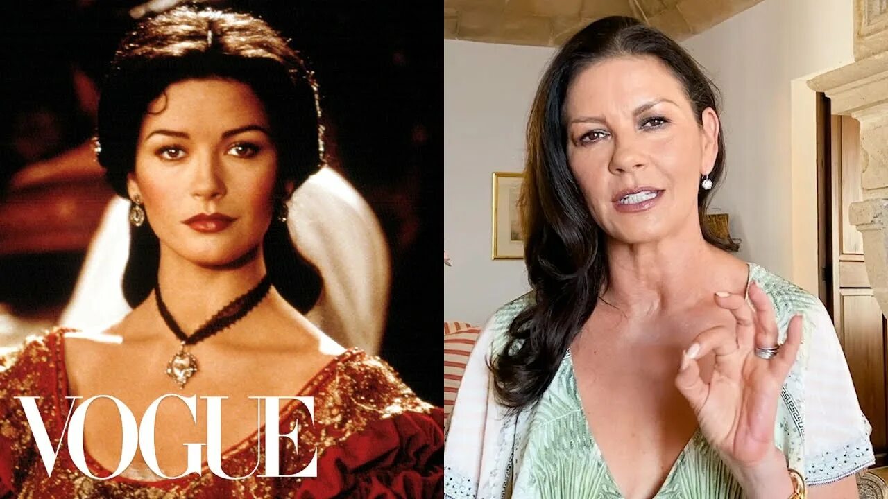 Кэтрин зета джонс сегодня фото Catherine Zeta-Jones Breaks Down 14 Looks From 1987 to Now Life in Looks Vogue -