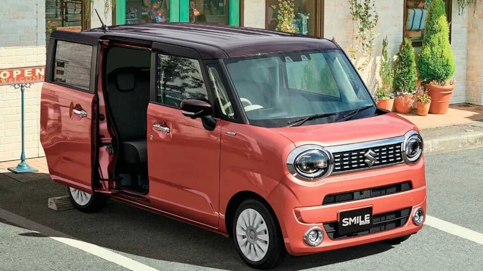 Кей кар фото Компания Suzuki представила модель Wagon R Smile со сдвижными дверьми - DRIVE2