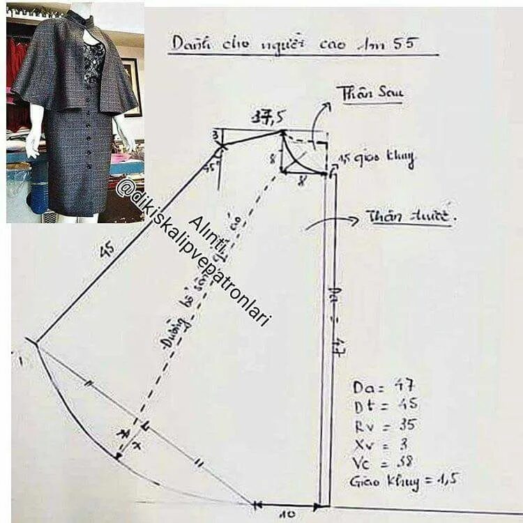 Кейп выкройка Cape pattern in 2024 Cape pattern sewing, Cape pattern, Cape coat pattern